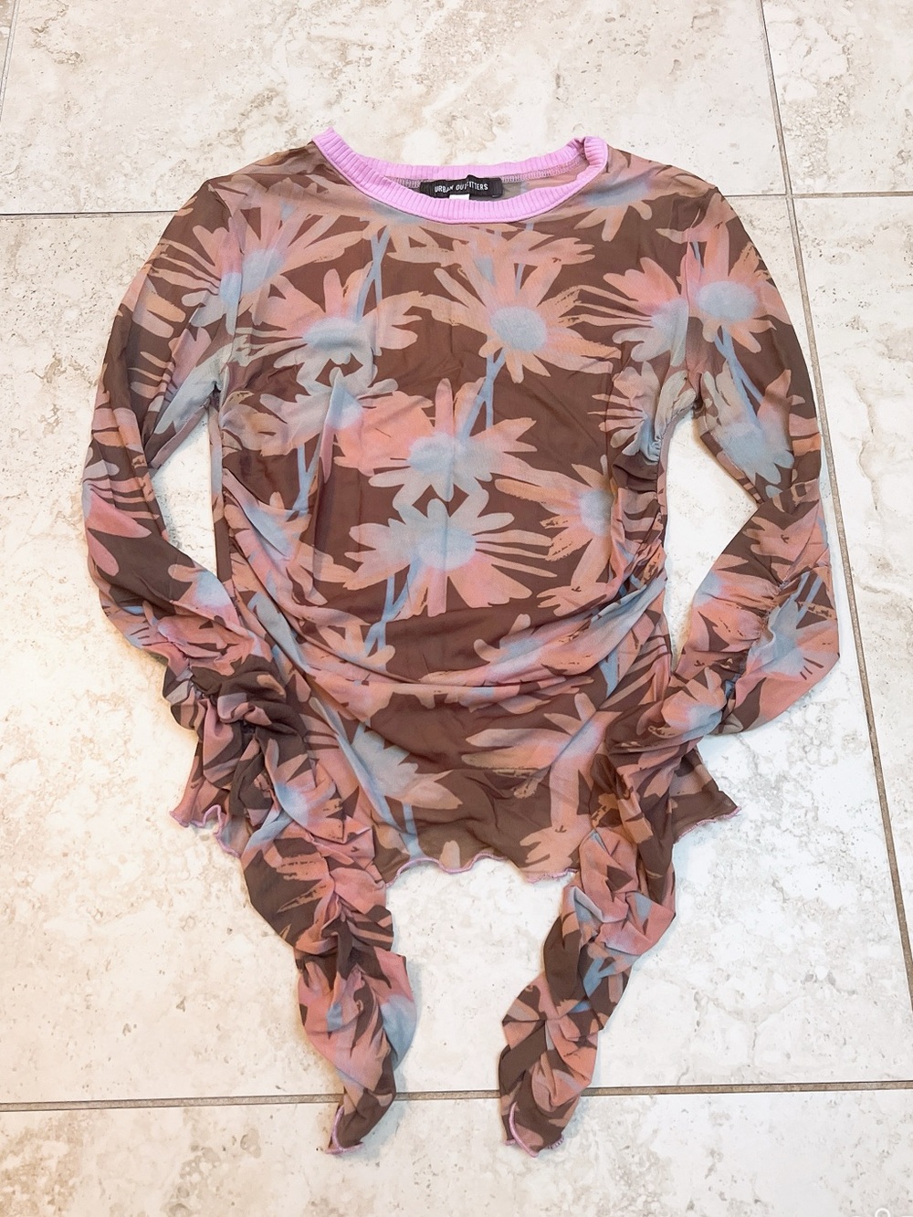Free- urban outfitters sheer top